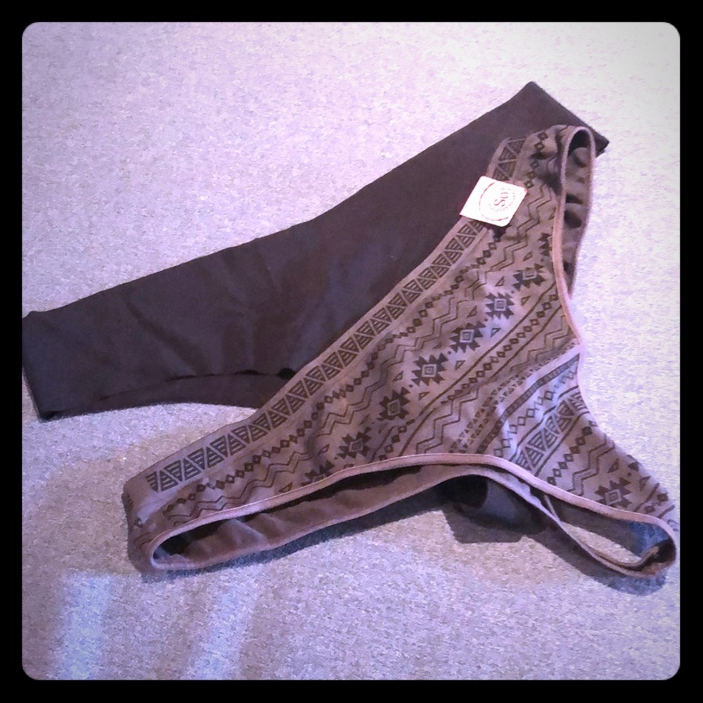 2 Pairs of NWT XL SO thong underwear / panties
